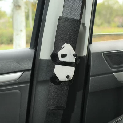 Car Seat Belt Shoulder Pads Are Seat belt shoulder pad - black-ice-silk-single-266
