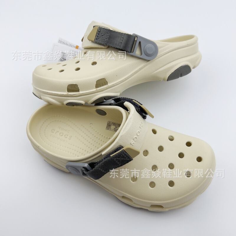 Cross Foreign Trade Unisex Couple's Style Trin Anti-Slip Eco-Friendly Resin Sandals and Slippers Trin Beach Clogs