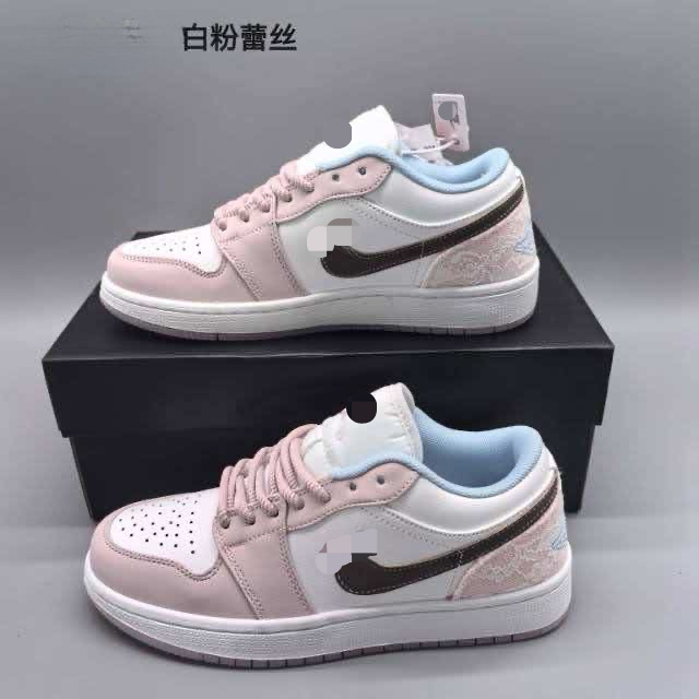New unisex white and pink lace-up casual sneakers, lightweight, breathable, versatile, low-top, slip-on style, trendy shoes New unisex white and pink lace-up casual sneakers, lightweight, breathable, versatile, low-top, slip-on style, trendy shoes