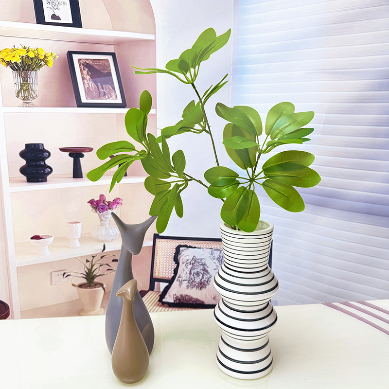 Mô phỏng 3 chân vịt gỗ phòng khách nội thất cây xanh trong nhà trung tâm mua sắm lớn cửa sổ cửa hàng cây xanh giả nhân tạo