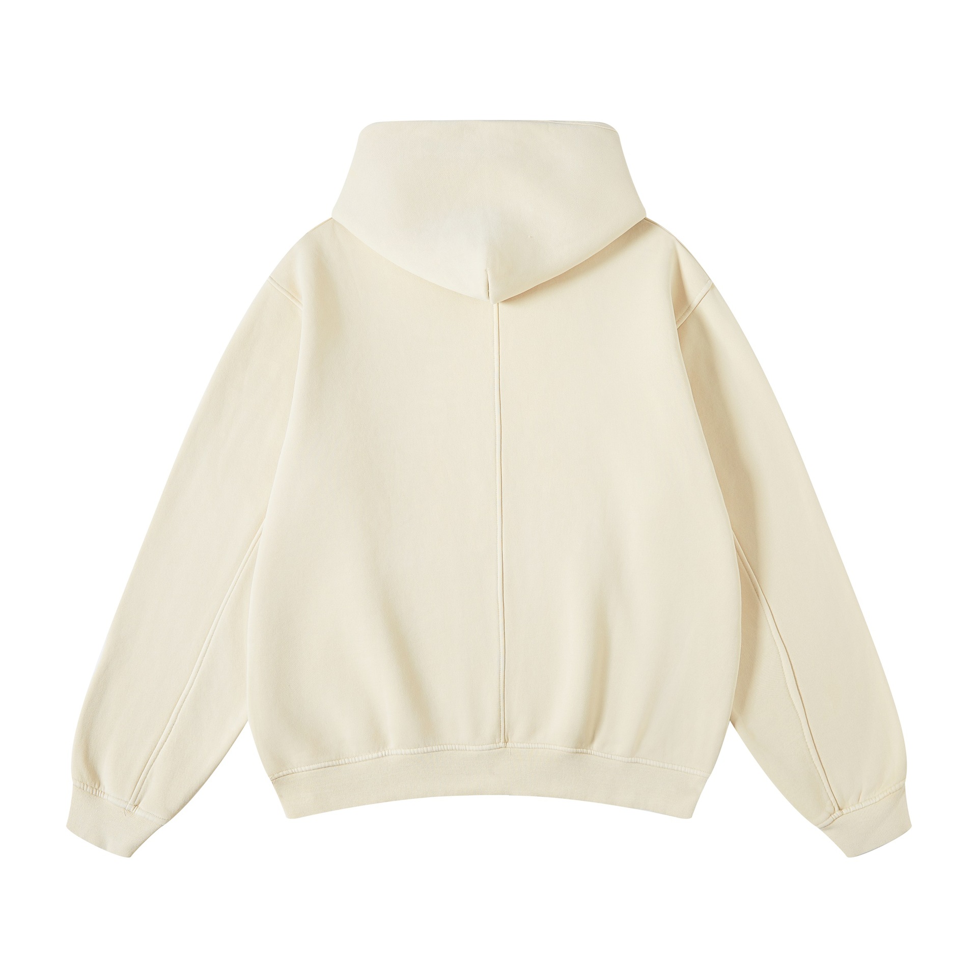 Men's Heavyweight Washed Hooded Sweatshirt For Autumn And Winter_voghion.com