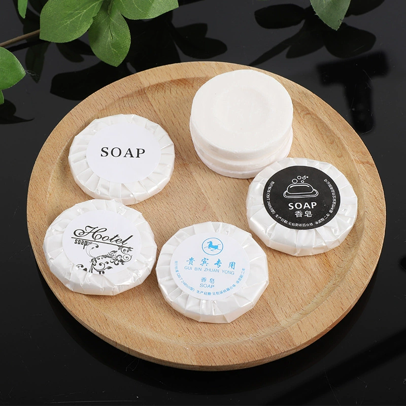 Disposable Hotel Soap, Customizable 15 g, Single‑Use Rectangular or Round