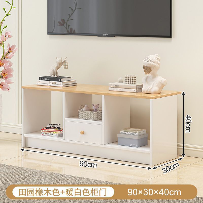 Gabinete de televisión nórdico pequeño tipo de casa sala de estar ligera lujoso moderno simple gabinete de piso de alquiler de casa puede retráctil gabinete de televisión