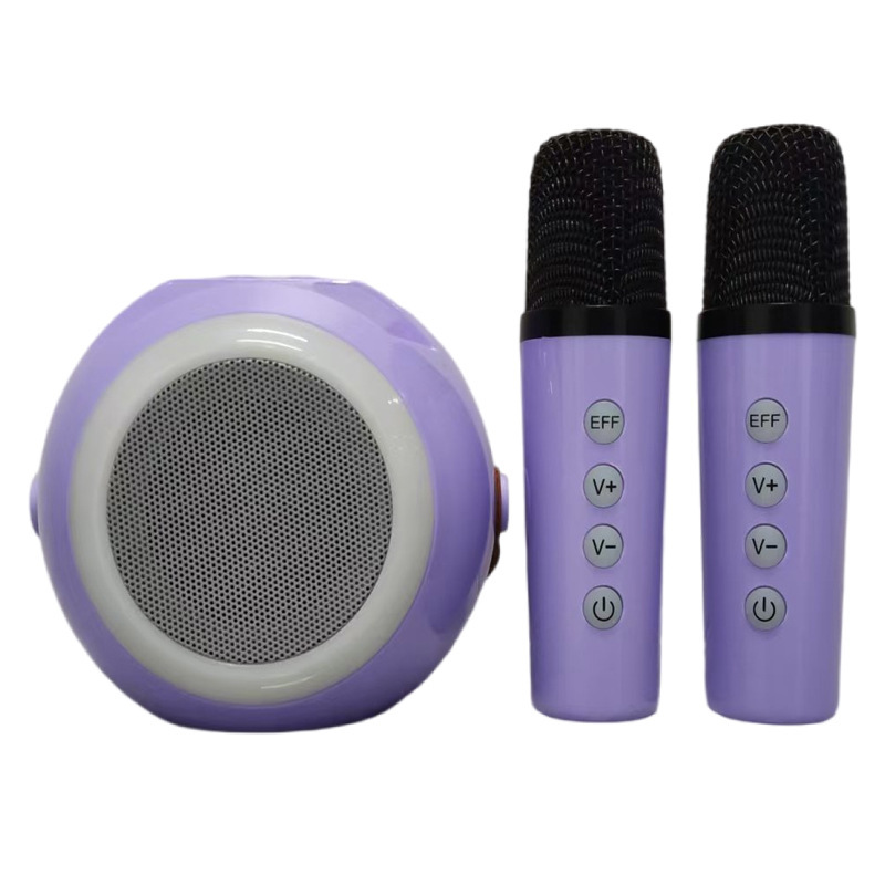 クロスボーダー新 YF96 Bluetooth スピーカーホームカラオケオーディオ子供用マイクマイク屋外歌家族 ktv|undefined