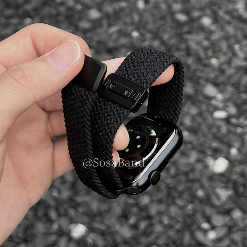 Applewatch10 ナイロン編組磁気時計ストラップ Apple iwach9876 Ultra SE 時計ストラップに適しています。|undefined