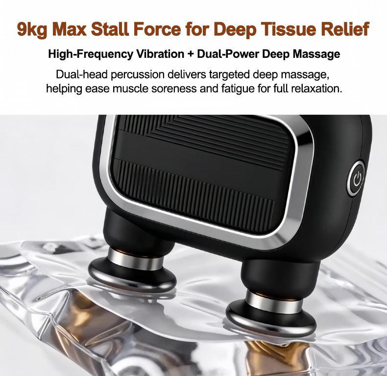 Pistolet de massage portable mini appareil pour nuque et dos_voghion.com