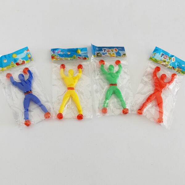 Trek -climbing person sticky Spider -Man climbing wall Superman…