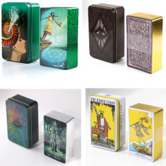 Tarot cards, hot stamping process, high-end iron box playing cards, wholesale cross-border products, Tarot Cards Deck