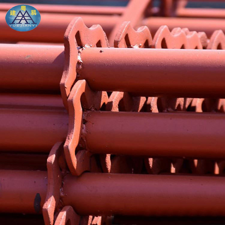 轮扣脚手架配件建筑工程搭建盘扣脚手架配件桥梁用轮扣生产厂家