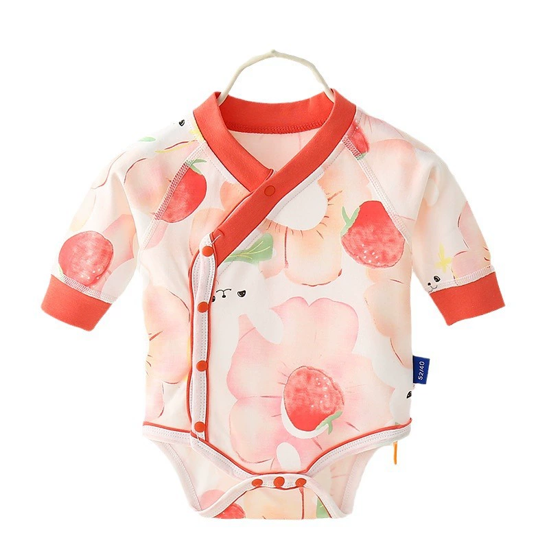 Хлопковый детский длинный рукав, бодик, демисезонный overall, (Физические), детская одежда