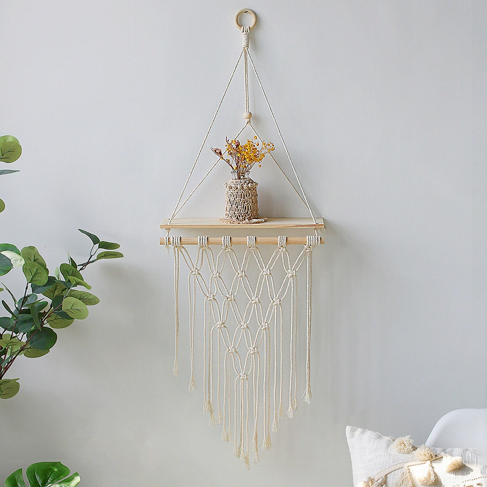 Гобелен, переплетённый консиелер, DIY, стиль бохо
