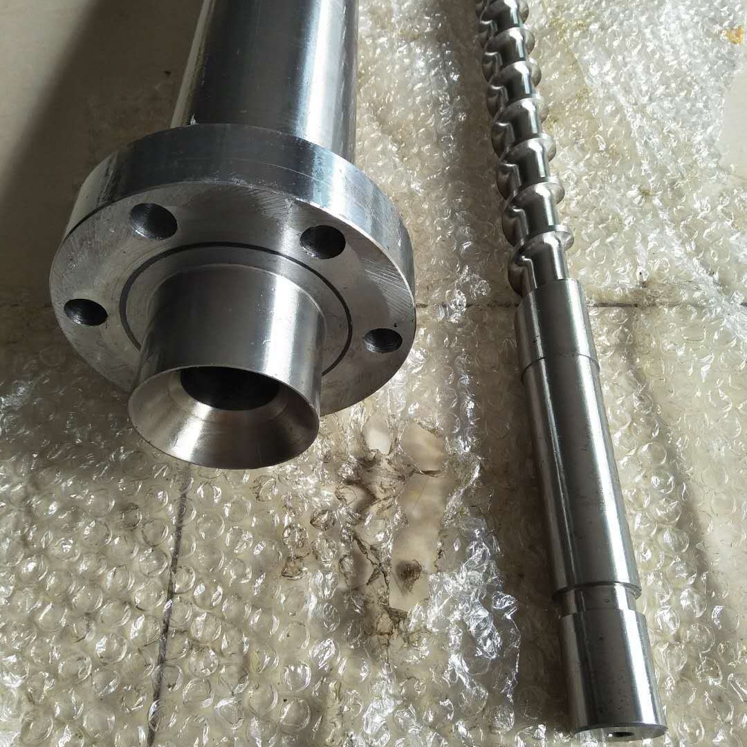 东莞厂家 立式机百塑50Tφ22螺杆料筒，氮化螺杆材质，价格美丽