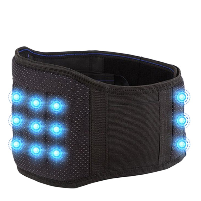 Wholesale Self-Heating Waist Protection Hot Pressing Process Raised Point Large Magnet Warm Waist Tourmaline Warm Sports Belt