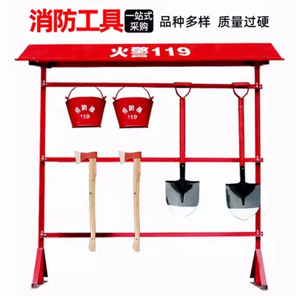 Огнестойка для пожарного оборудования Огнестойка пожарного оборудования Одиночный ряд пожарного оборудования на открытом воздухе