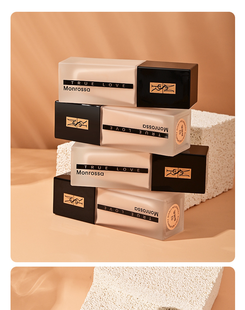 Monrisa Luxury Long-lasting Foundation does not smug, conceals blemishes, hydrates and brightens, and provides a long-lasting, smooth bb cream for summer undefined