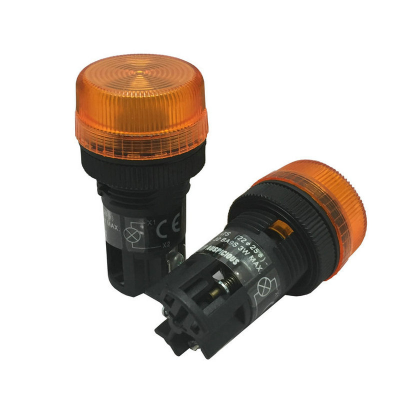 AUSPICIOUS汉鼎NPL-25霓虹灯指示灯领航灯直接型25mm原装正品