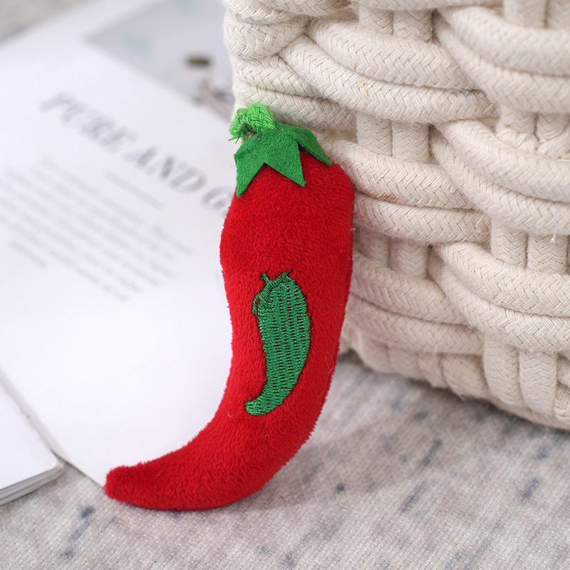 人気のある果物野菜のぬいぐるみのペンダントミニ人形シミュレーションスイカ唐辛子子供のキーホルダー|undefined
