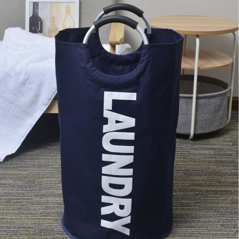 115 litros de doble gran tamaño cesta de ropa sucia transfronteriza de gran capacidad de baño cesta de juguetes bolsa de lavandería plegable