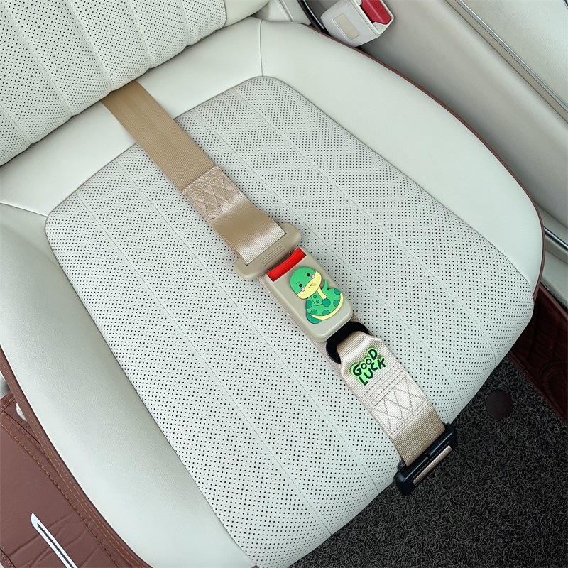 Car seat belt — Katong Anti-Strangling for Pregnant - three-point-anti-strangling-seatbelt-beige-snake