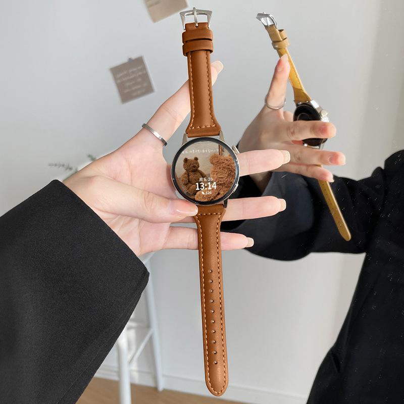 Pin buckle small waist-Medium Brown [pin buckle]