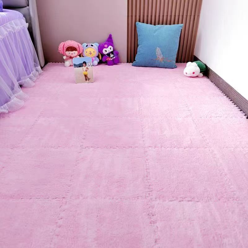 Alfombras de peluche dormitorio sala de estar gruesa almohadilla de arroz terraza mantas de cama balcón ventana flotante cojín cojín doméstico