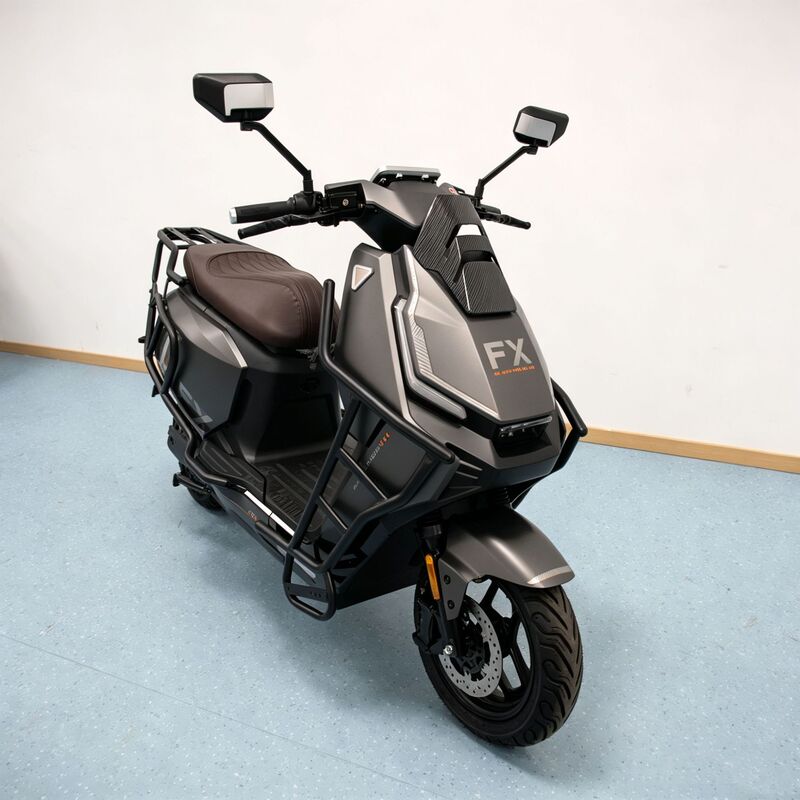 Electric Motorcycle with Foot Brake, 72V Long-Distance Scooter, Two-Wheeled Electric Vehicle, Adult Electric Scooter