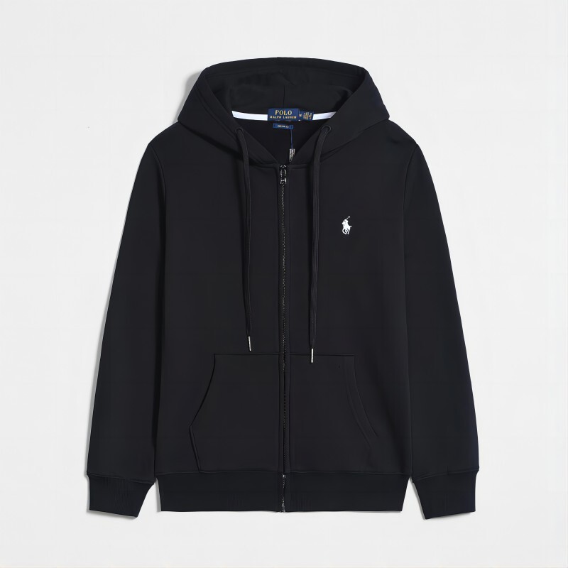 Spring and Autumn Paul Long-Sleeved Sweatshirt Men's Casual Solid Color Printed Pony Logo Zipper Pullover Cardigan Sweatshirt Spring and Autumn Paul Long-Sleeved Sweatshirt Men's Casual Solid Color Printed Pony Logo Zipper Pullover Cardigan Sweatshirt