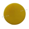 Round blank yellow