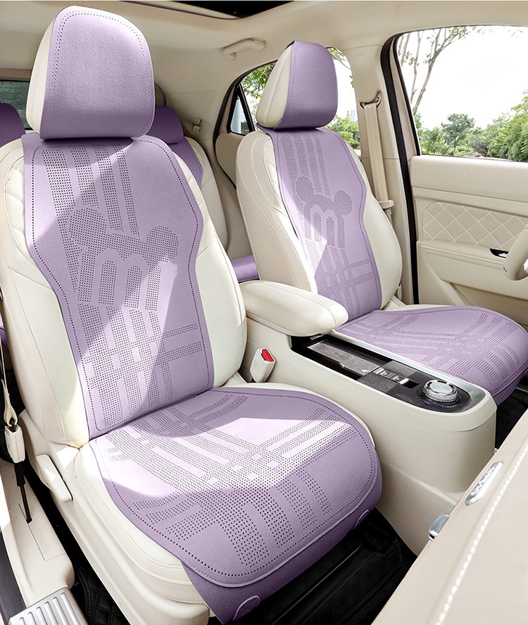 2026 new suede material saddle cushion car seat cushion all-season small waist seat cushion MA9