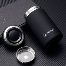 车载304不锈钢商务保温杯男茶杯随手杯子正品磨砂简约水杯