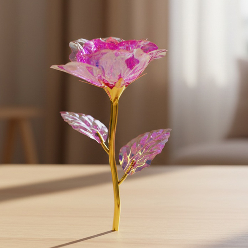 Jiao Yan flores eternas flores bonos de oro simulación del día de la madre creativo regalos del día de San Valentín regalos al por mayor transfronterizos