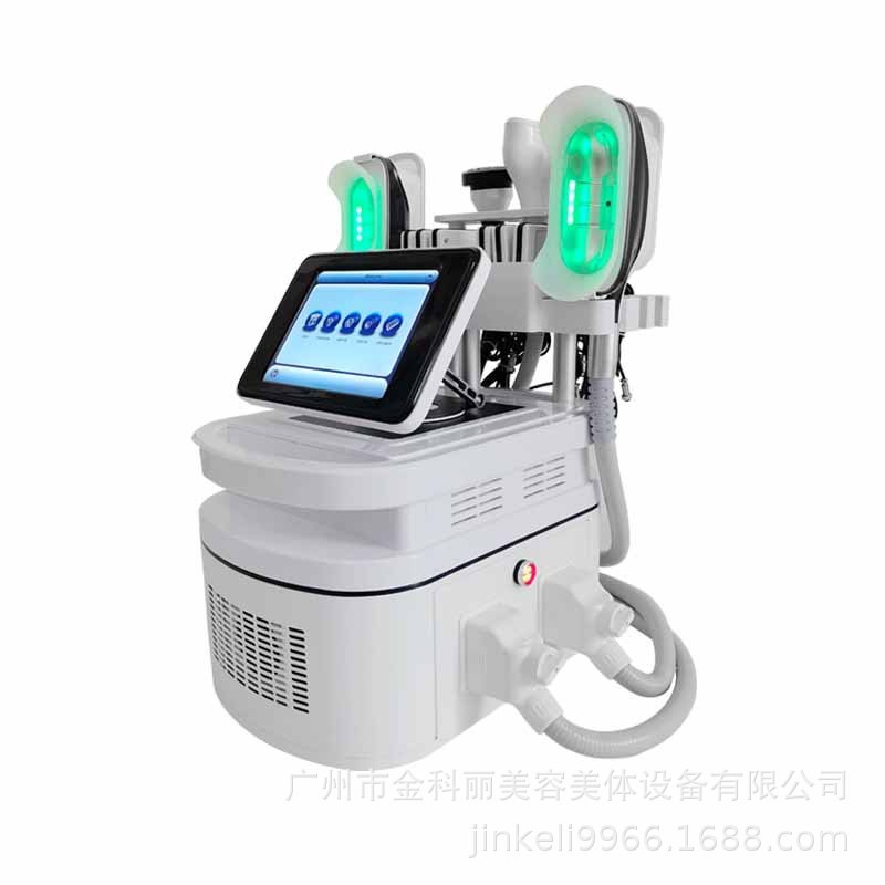 2025新款台式冷冻机箱 360硅胶手柄配件40K射频美容 负压冰雕仪器