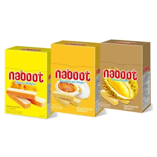 Lizhi Cheese Domestic Durian Flavored Wafer Cookies 200g Crispy Snack Naboot Independent Packaging