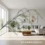 婚庆白绿高仿真森系假花