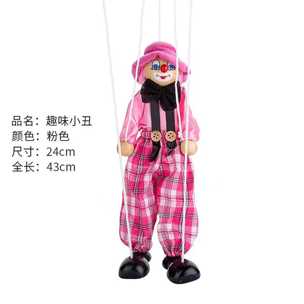 Fuchsia puppet