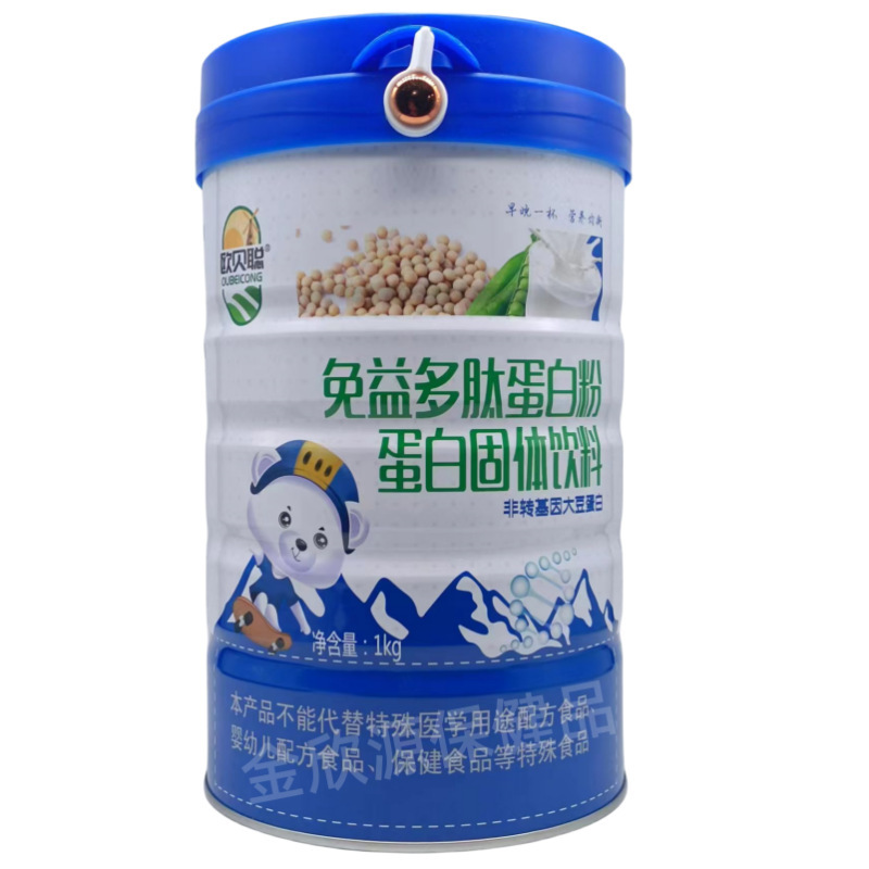 Wholesale of Oubecong Free Peptide Protein Powder Protein Solid Drink in 1000g Large Containers