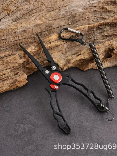 Multifunctional Professional Factory Lure Pliers Line Cutter Fishing Titanium Alloy Durable Tool