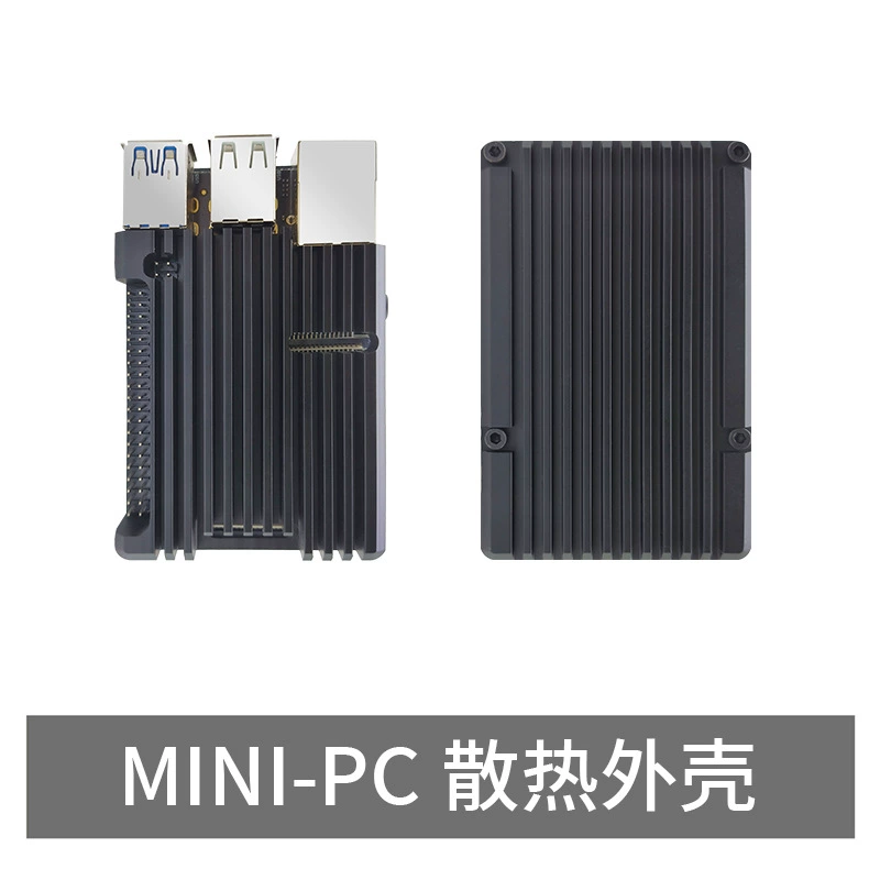 Плата разработки Risin Micro RK3566 0.8T НПУ Rockchip Yuanchuang MINI-PC-RK3566 Raspberry Pi