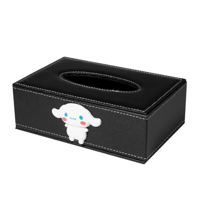 Tissue Holder, Armrest Box, Car tissue box/set - cinnamoroll-full-body-tissue-box-cover-includes-non-slip-mat-holds-approximately-300-tissues