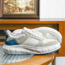 2024德赛夏季新款运动鞋男增高透气厚底休闲老爹鞋百搭男鞋