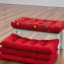 亚麻长椅垫户外防潮防滑椅垫家用飘窗榻榻米餐厅长椅垫床头靠垫