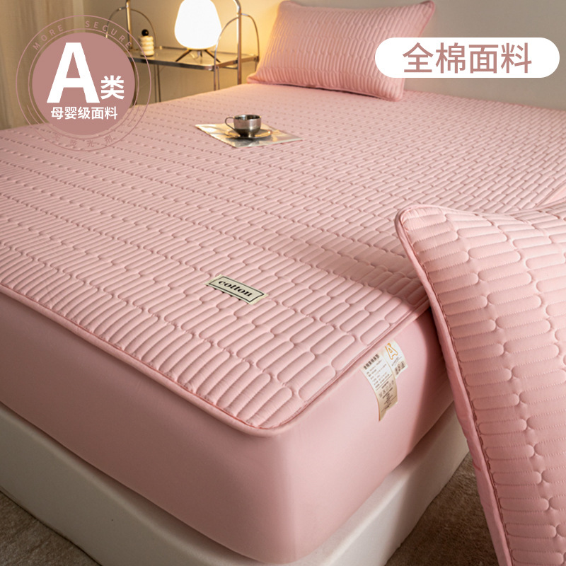 Sombrilla de cama algodón algodón acolchado funda de cama sábana cubierta protectora de colchón Simmons nueva temporada universal