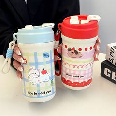 新款316不锈钢保温杯办公室男女生杯子ins高颜值防摔便携学生水杯