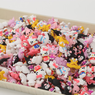 Cute cartoon pattern necklace jewelry accessories mixed interesting creative DIY necklace jewelry accessories factory direct supply