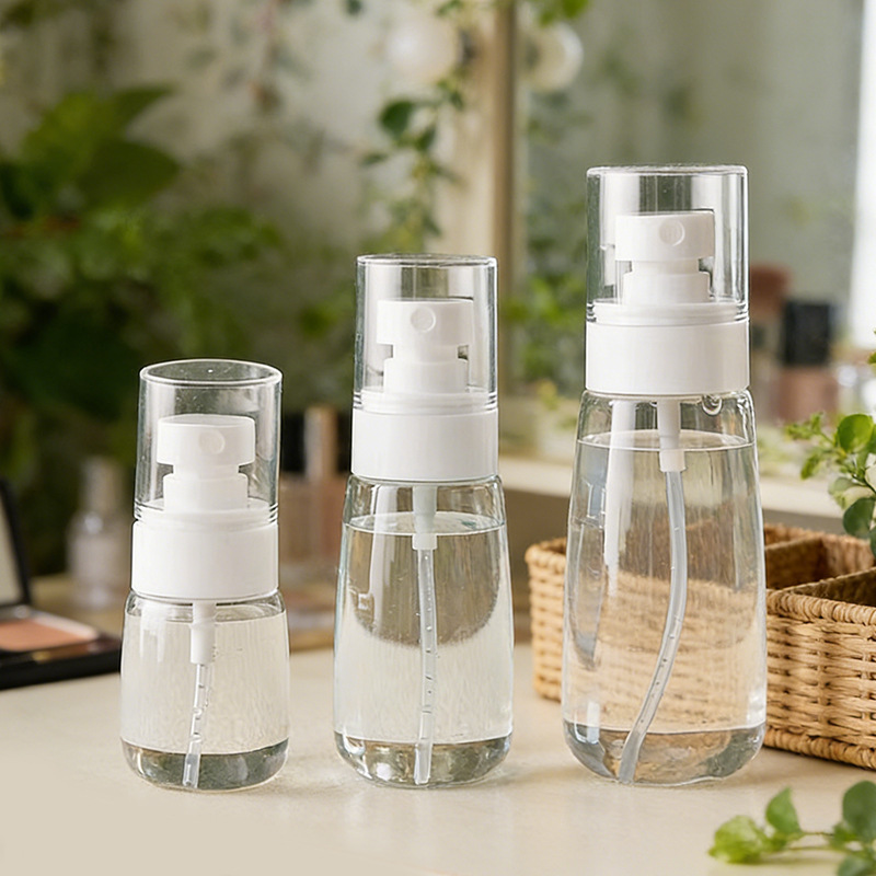 30/60/100ml细雾爽肤水防晒化妆分装瓶 酒精喷雾瓶旅行补水小喷瓶