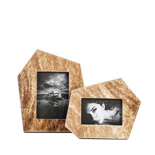 Modern Light Luxury Horse Hair Desktop Photo Frame Decoration Living Room Bedroom Study Office Hotel Villa Ornaments