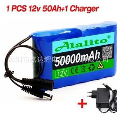 New Portable Ultra-High Voltage 12V 50000Mah Rechargeable Lithium-Ion Battery with a Capacity of Dc 12.6 V 30Ah New Portable Ultra-High Voltage 12V 50000Mah Rechargeable Lithium-Ion Battery with a Capacity of Dc 12.6 V 30Ah