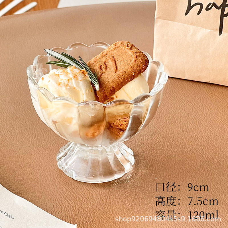 ins simple vidrio dulce taza de yogur taza de helado taza de helado taza de helado taza de yogur taza de helado