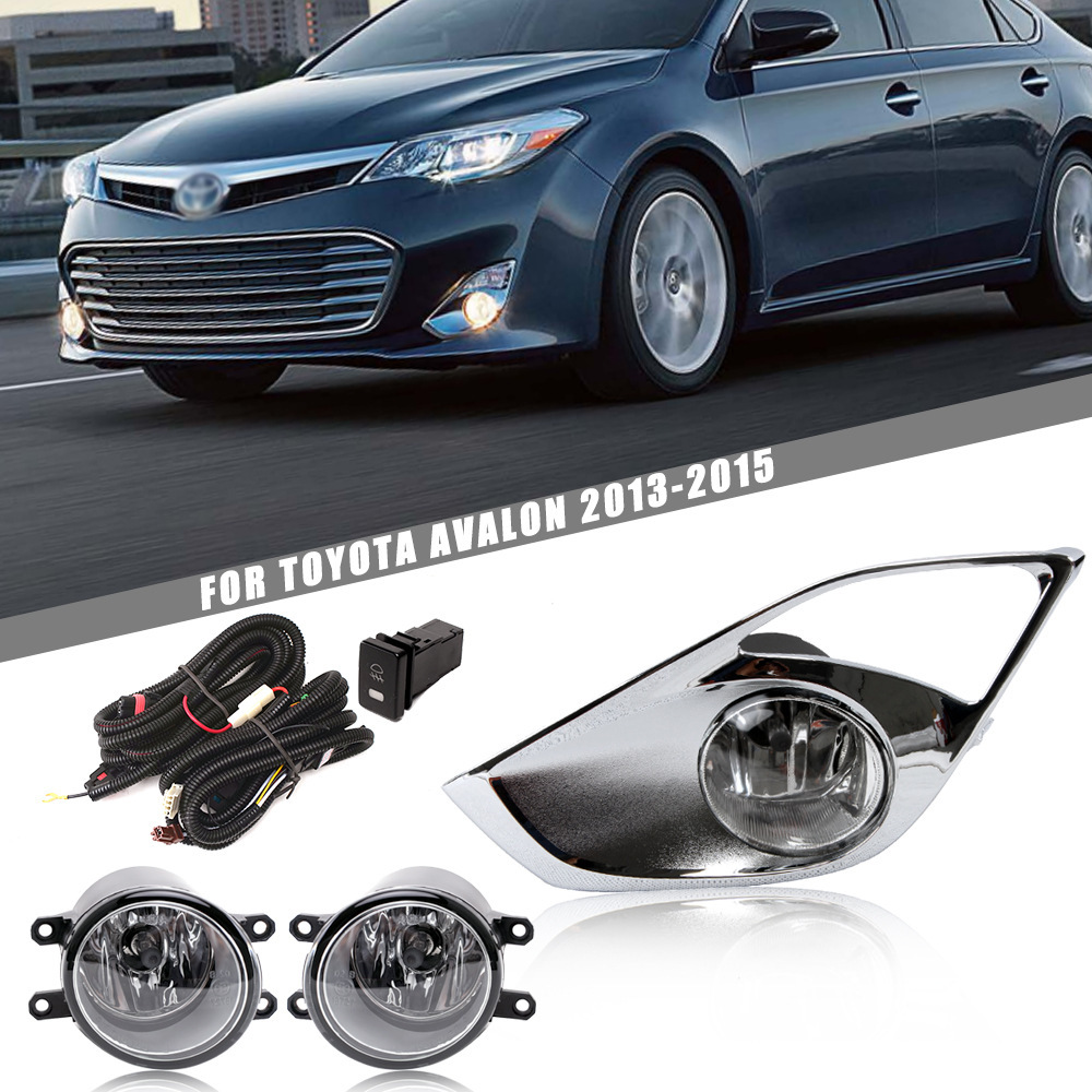 Aplicable a Toyota 13 14 15 años de modelo de importación de lámparas de niebla delanteras de dragón asiático, lámparas de conducción diurna, lámparas de barra de luz anticolisión