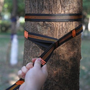 Special Strap for Hammock Double-ring Multi-ring Tree Strap Yoga Chrysanthemum Rope Qianqiu Thick Strap Rope Extension Ribbon Binding